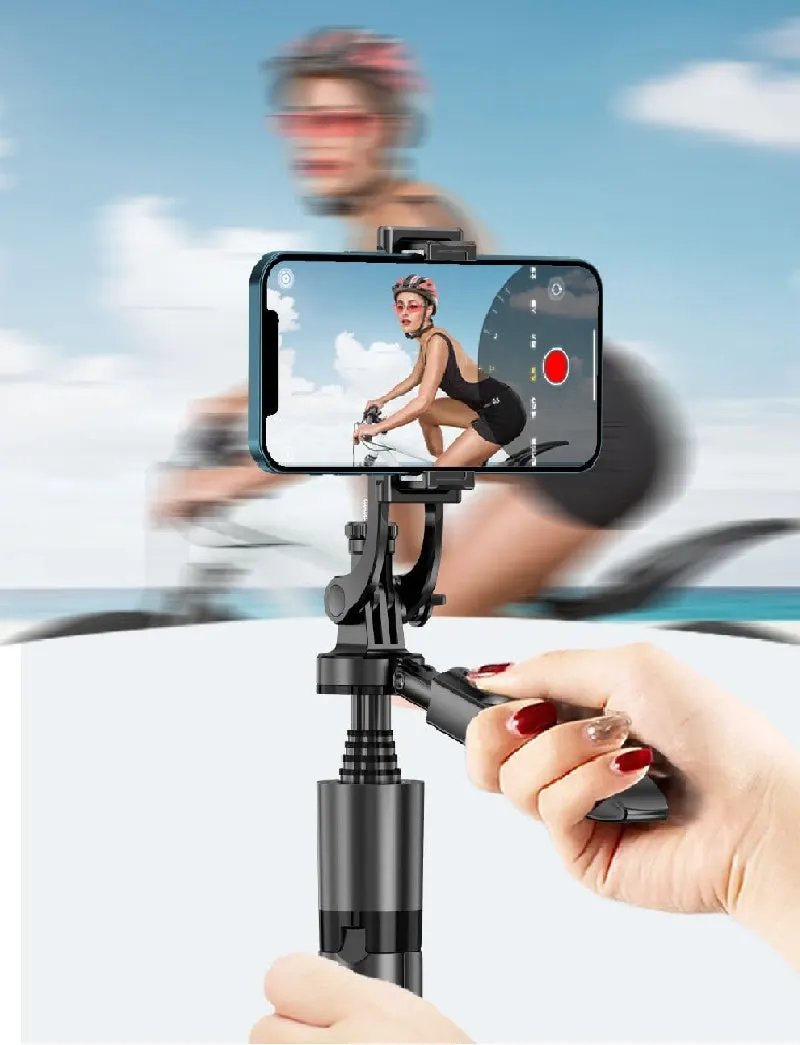 ai gimbal Auto Face Tracking Gimbal AI Smart Gimbal Face Tracking Auto Phone Holder For Smartphone Video Vlog Live Stabilizer Tripod